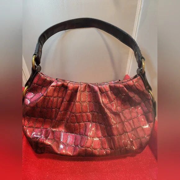 Simply Vera Vera Wang Bags Simply Vera Wang Red Crimson Faux